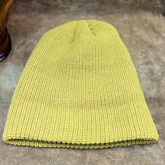 The Hundreds Mustard Yellow Knit Bennie Hat - Picture 11 of 12